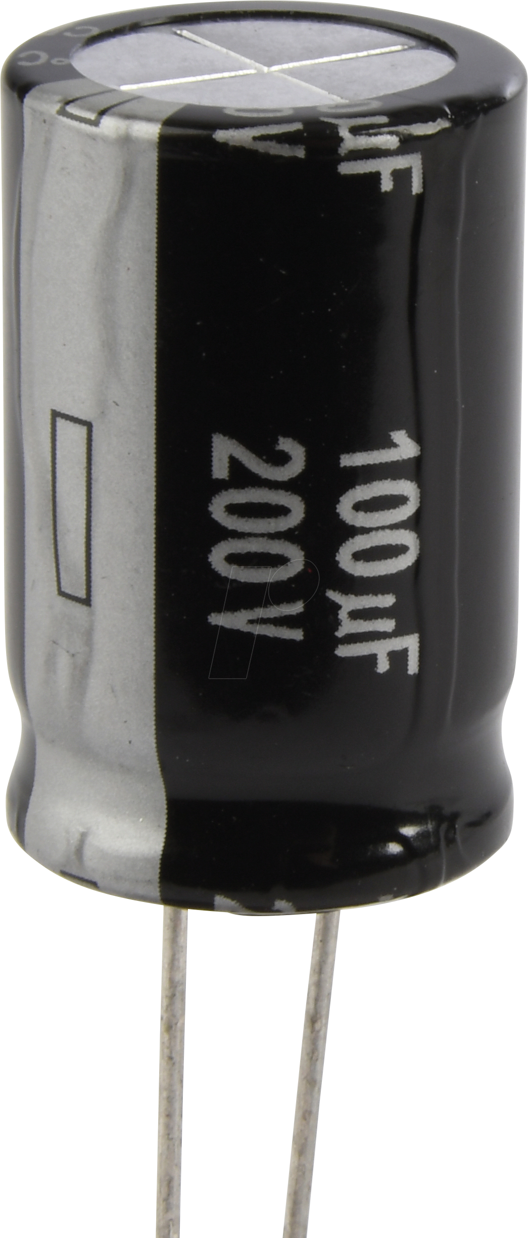 EE-A 100U 200 - Elko, radial, 100µF, 200V, RM7,5, 105°C, 5000h, 20%