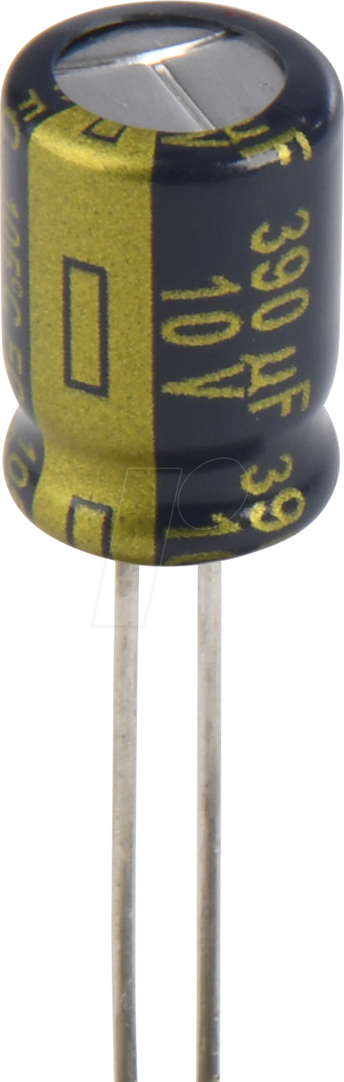 FC-A 390U 10 - Elko radial, 390µF, 10V, 105°C, low ESR, AEC-Q200