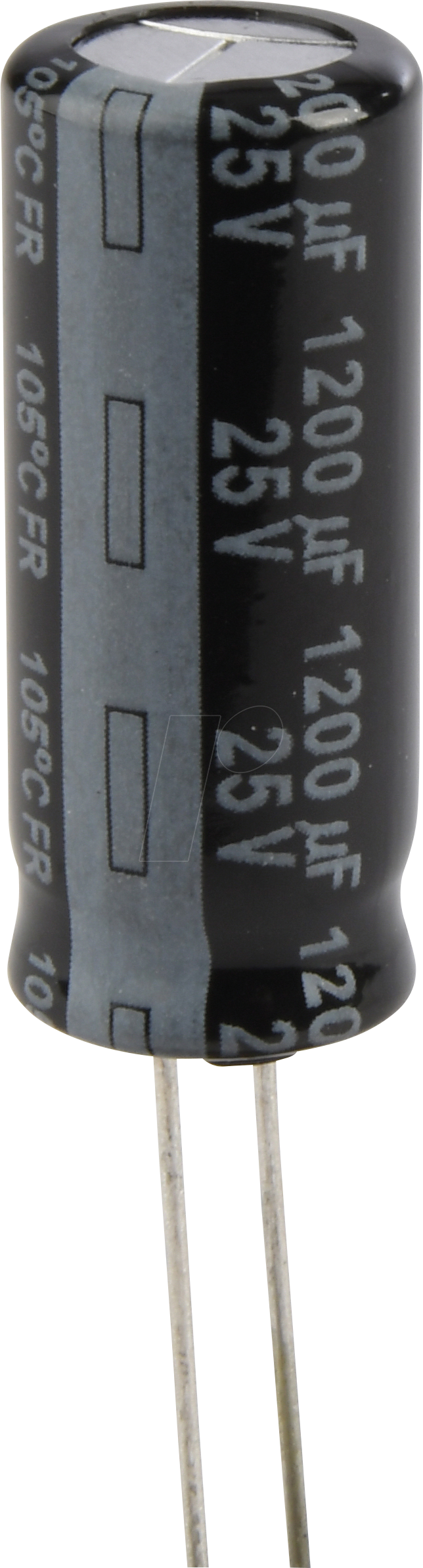 FR-A 1200U 25 - Elko radial, 1.200µF, 25V, 105°C, low ESR