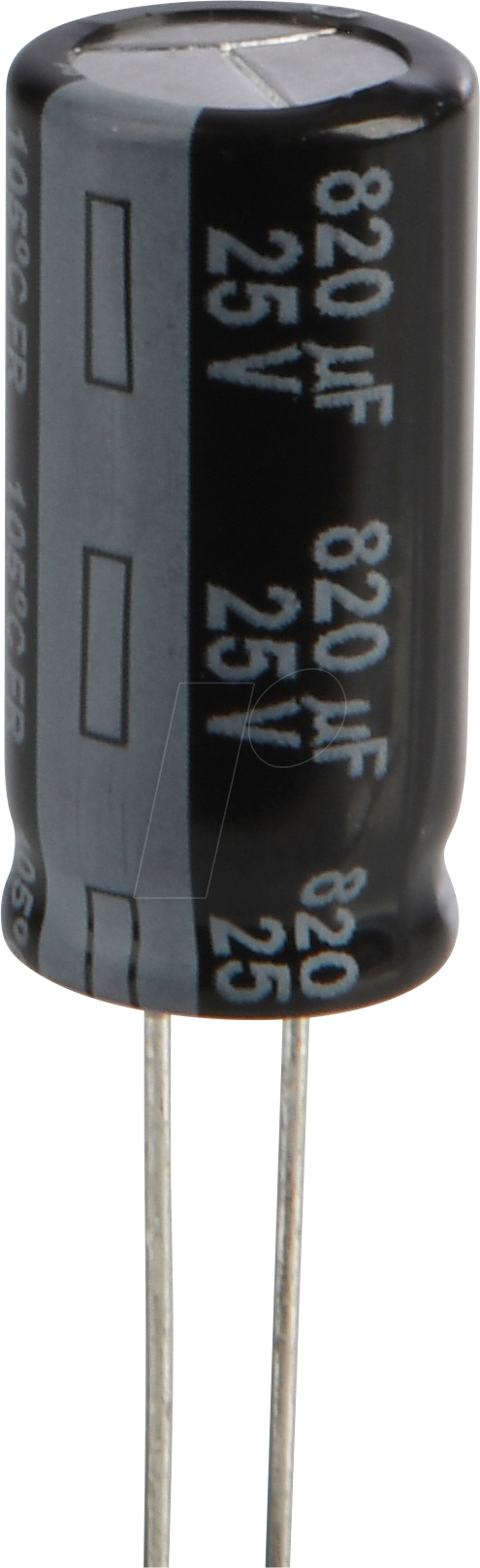 FR-A 820U 25 - Elko radial, 820µF, 25V, 105°C, low ESR