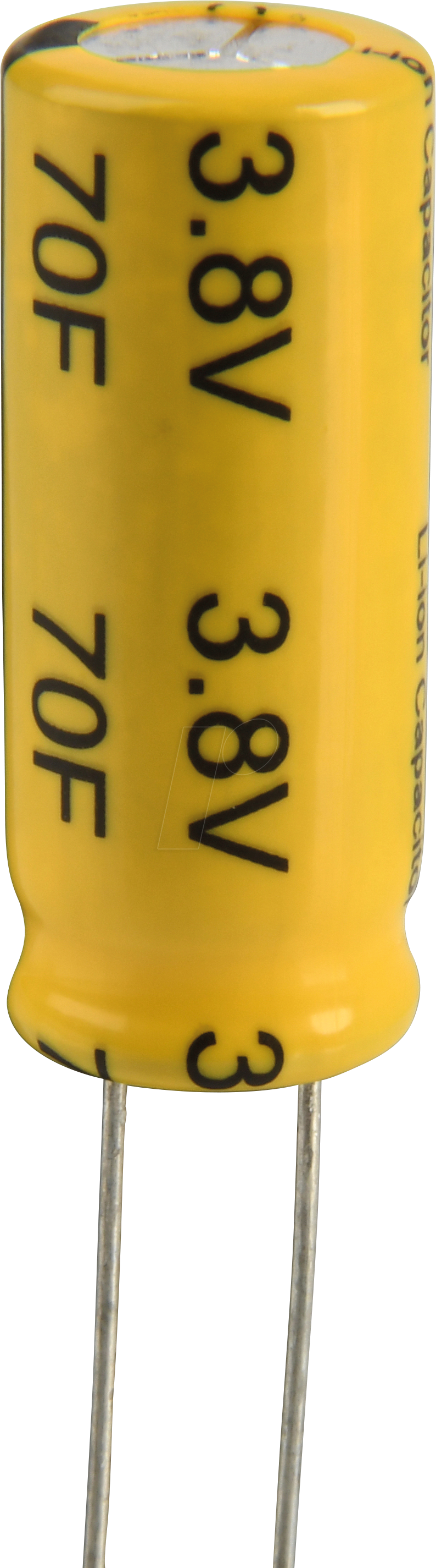 LY13R810025M706 - Superkondensator, 70 F, 3,8 V, 7,3A,10 x 25 mm