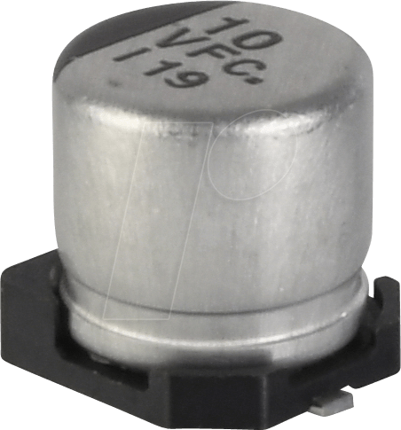 PAN EEEFC1V100R - Elko, 10 µF, 35 V, 105 °c