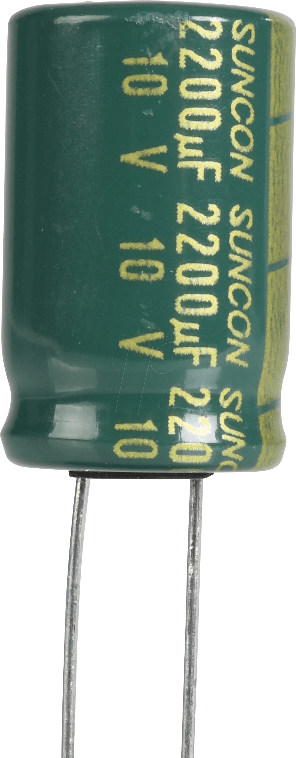 Sunc 10me1000wx Capacitor 1 Mf 10 V Rm 5 At Reichelt Elektronik