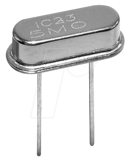IC23TH10.0 - Standardquarz, Metall 10MHz ±30ppm, 30pF, 10,7mm x 4,3mm x 3,5mm