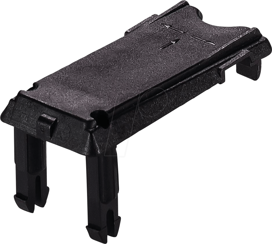 GST18 SW - Verriegelunsschieber für GST18, schwarz