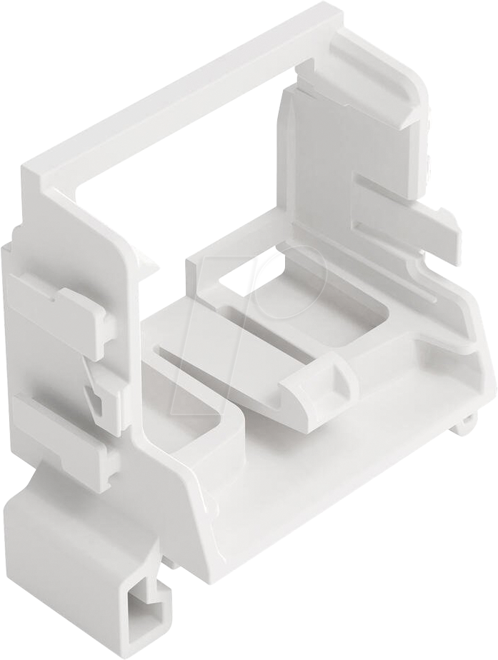 4066966603873 - 221-549-2 - Befestigungsadapter für Tragschiene 10-Leiter weiß