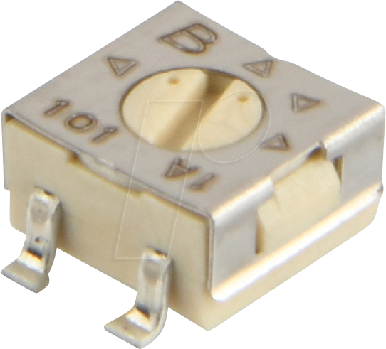 3314G-1-101E - Präzisionspotentiometer, Trimmer, SMD, stehend, 0,1 kOhm