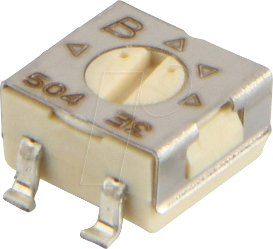 3314G-1-504E - Präzisionspotentiometer, Trimmer, SMD, stehend, 500 kOhm