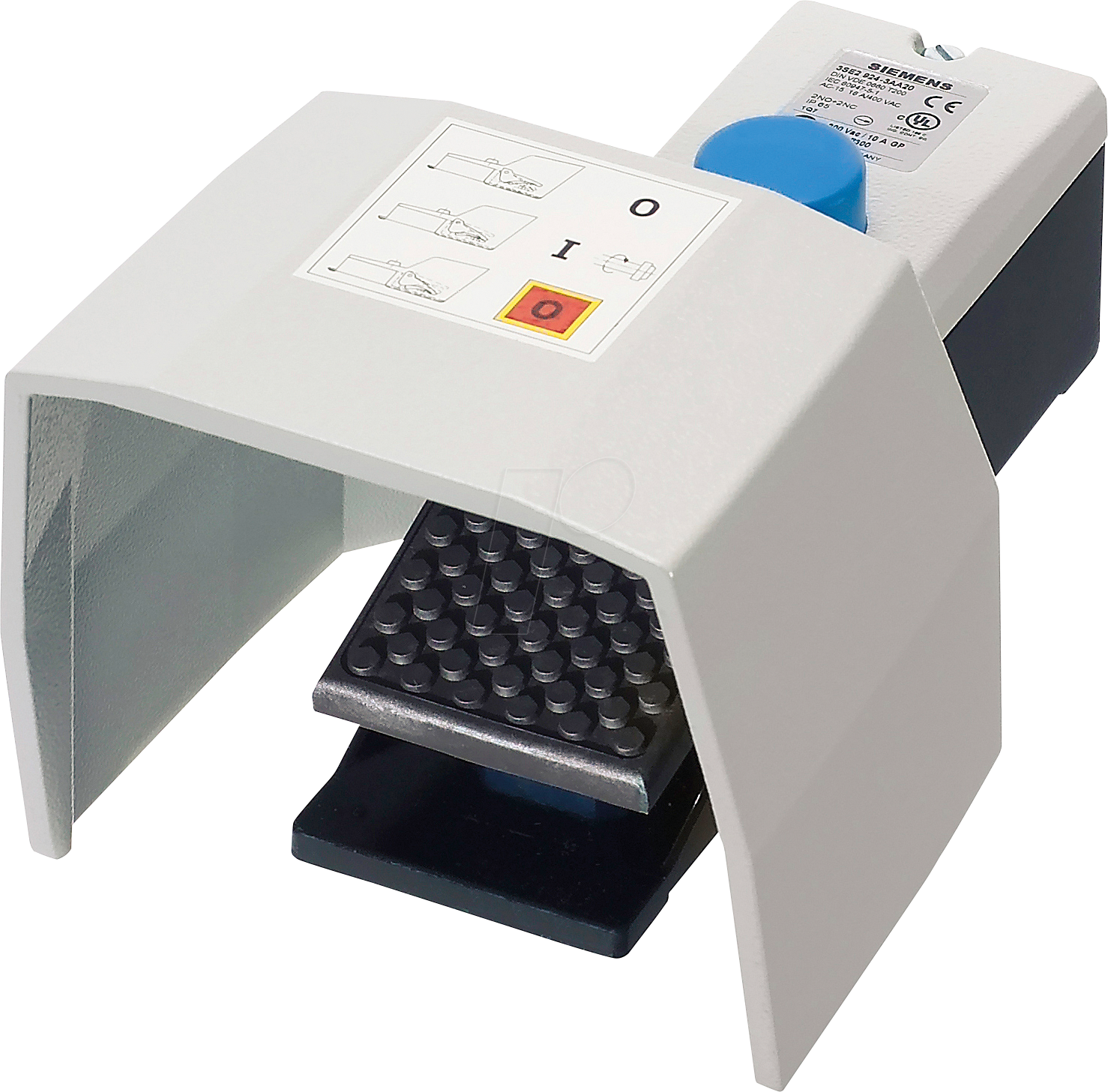 3SE2924-3AA20 Fußtaster 16 A 2 Schließer 2 Öffner IP65 1 St