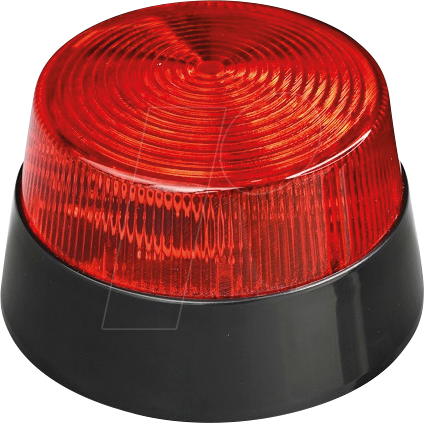 4015162331349 - 33134 Alarm-Blitzleuchte ROT Innenbereich Außenbereich 12 v dc
