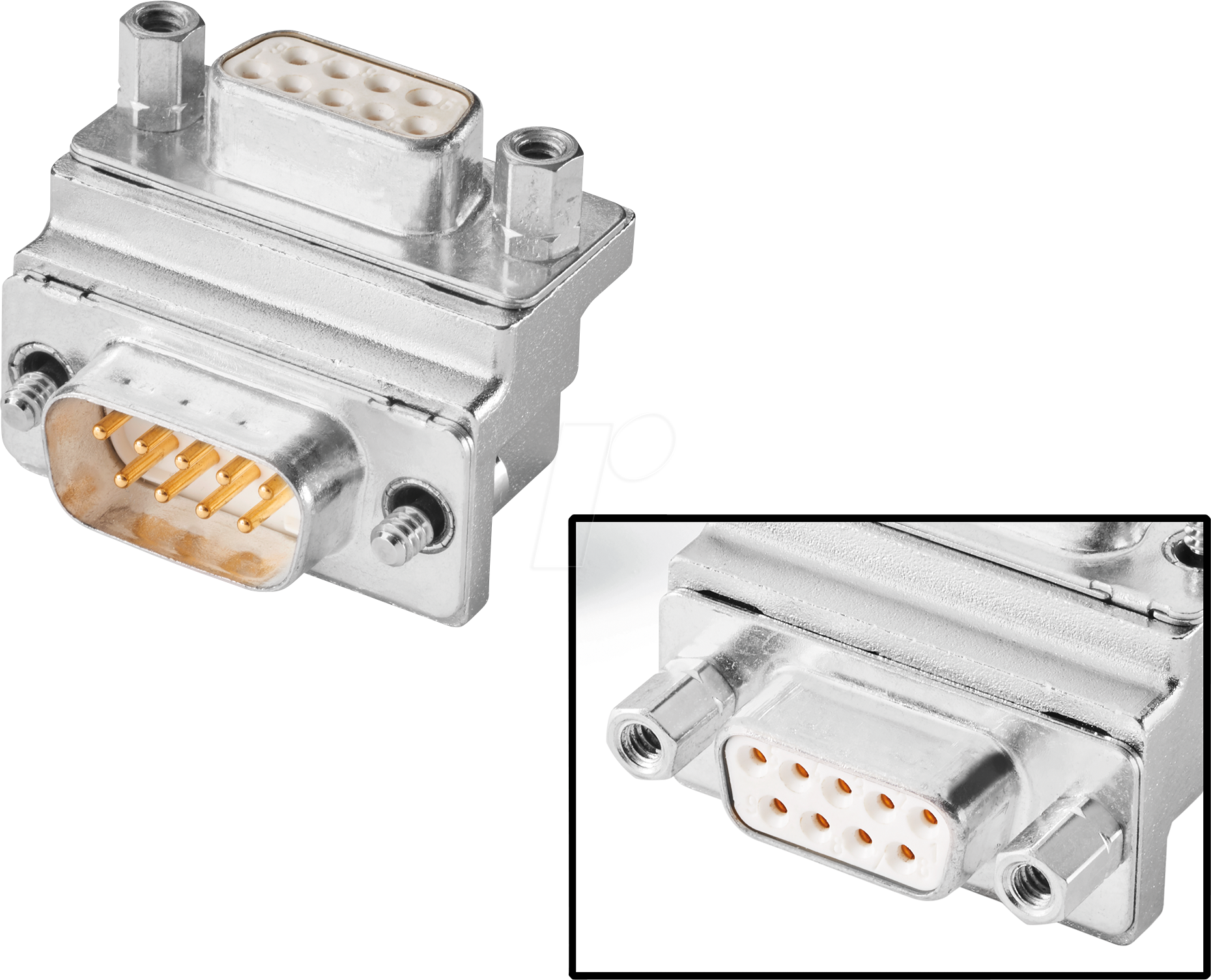 4025515073215 - HMI WINKEL MW - 90 Grad Winkeladapter 11 männlich weiblich 9-polig 4025515073215 - HMI WINKEL MW - 90 Grad Winkeladapter 11 männlich weiblich 9-polig
