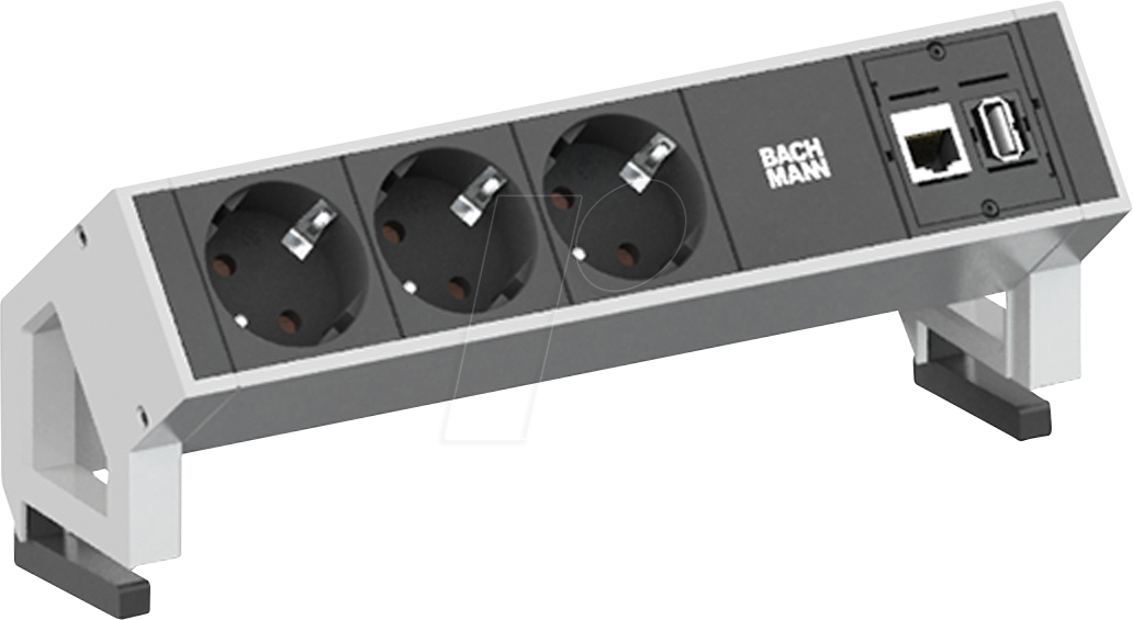 4016514043163 - BACH 902301 - DESK2 3x Schutzkontakt 1x CAT6 1x USB3 weiss 4016514043163 - BACH 902301 - DESK2 3x Schutzkontakt 1x CAT6 1x USB3 weiss