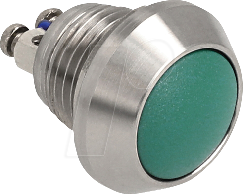 4043619220342 - DELOCK 22034 - Drucktaster zum Einbau 12 mm 2 x Schraubklemme grün 4043619220342 - DELOCK 22034 - Drucktaster zum Einbau 12 mm 2 x Schraubklemme grün