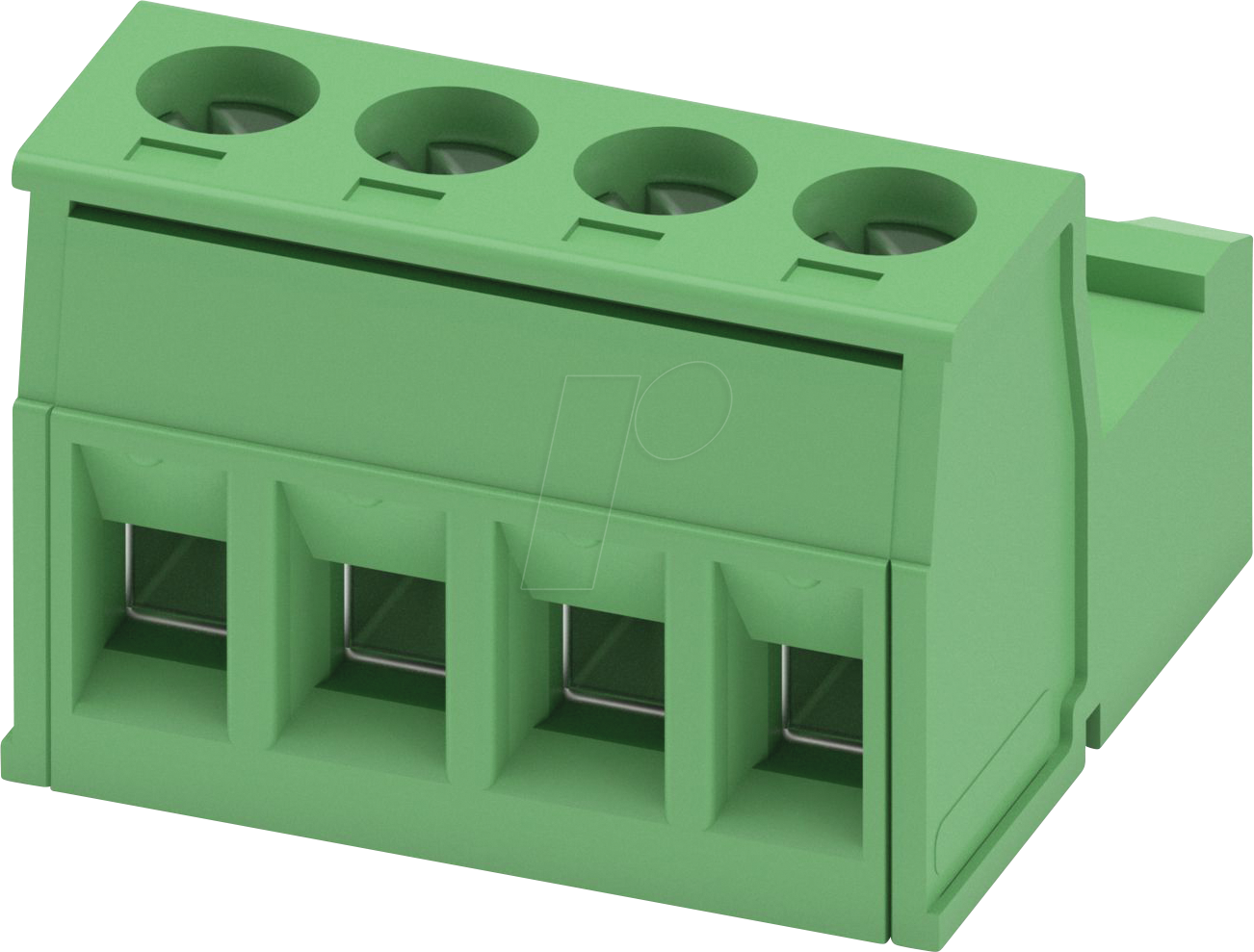 PHOENIX-CONTACT PCB connector, 4-pin, spacing: 5.08 mm | Plugs/sockets ...