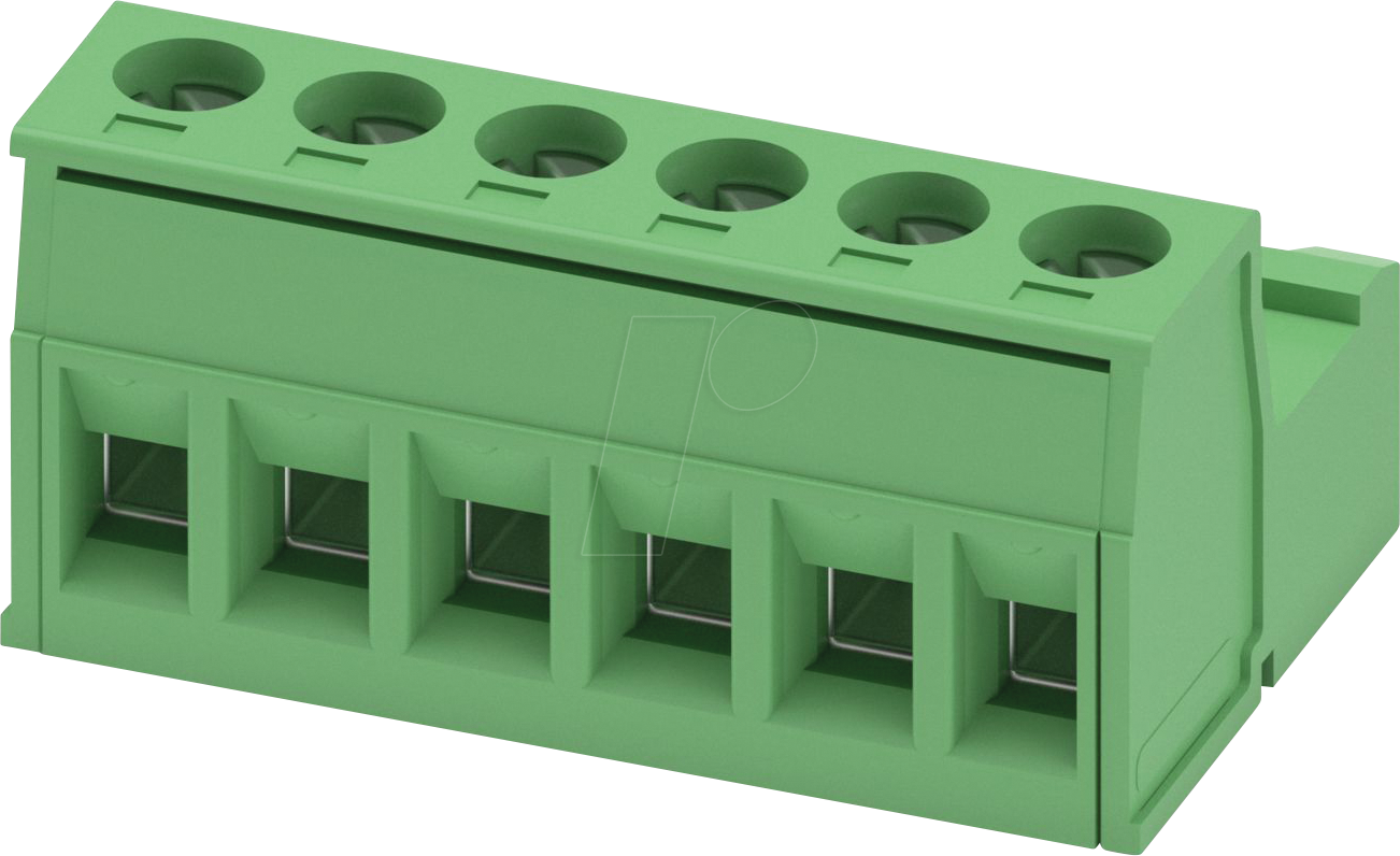 4017918042363 - Stiftgehäuse-Kabel IC Polzahl Gesamt 6 Rastermaß 508 mm 1786213 50 St