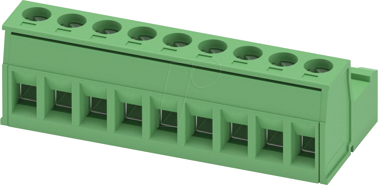 4017918042394 - Stiftgehäuse-Kabel IC Polzahl Gesamt 9 Rastermaß 508 mm 1786242 50 St