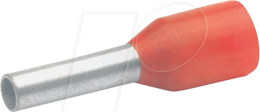 4012078070218 - KLAU Aderendhülsen 4716 10-6mm PVC rot (Inhalt 100 Stück)