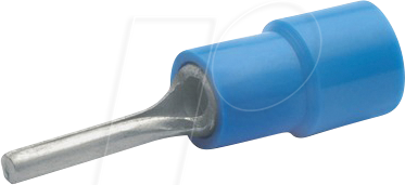 KLAUKE 710 - Isolierte Stiftkabelschuh 1,5 - 2,5 mm², Ø 1,9 mm, blau