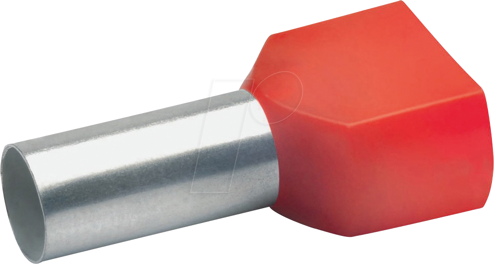 4012078070645 - KLAU Zwill-AE-Hülsen 87614 2X10-14 rot (Inhalt 100 Stück)