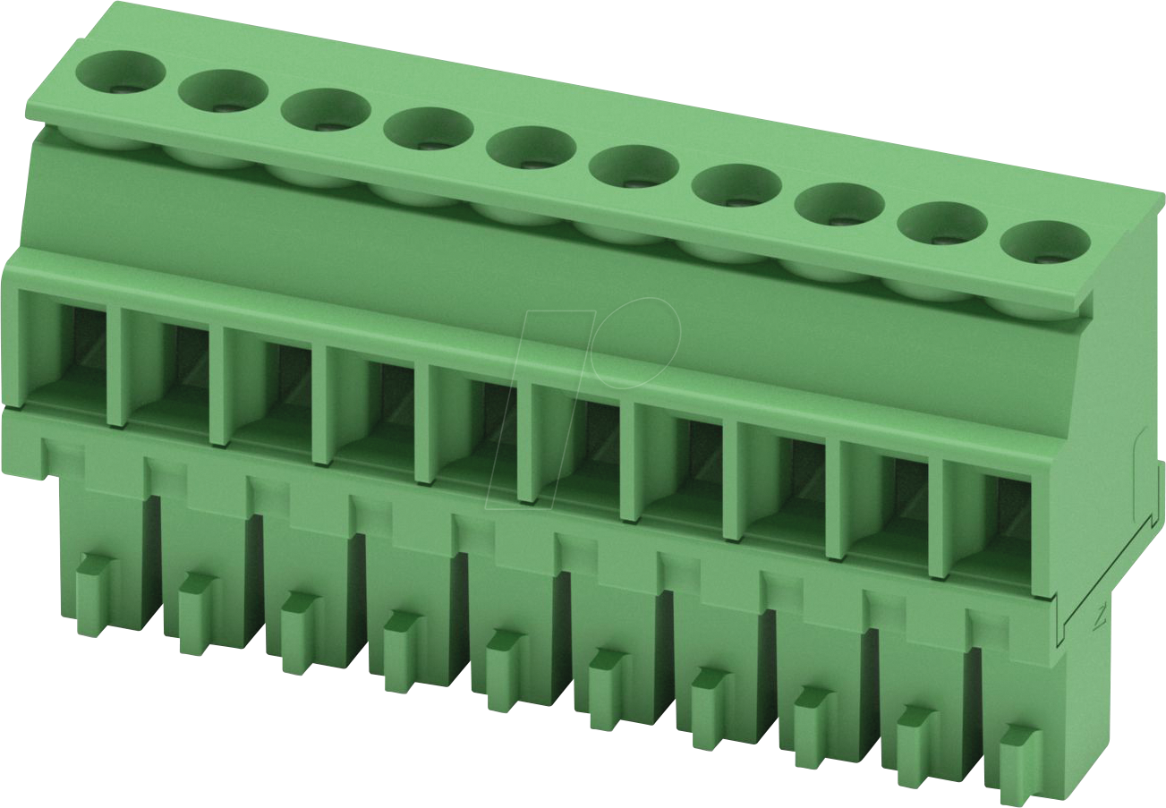 4017918121044 - Buchsengehäuse-Kabel MCVR Polzahl Gesamt 10 Rastermaß 350 mm 1863233 50 St