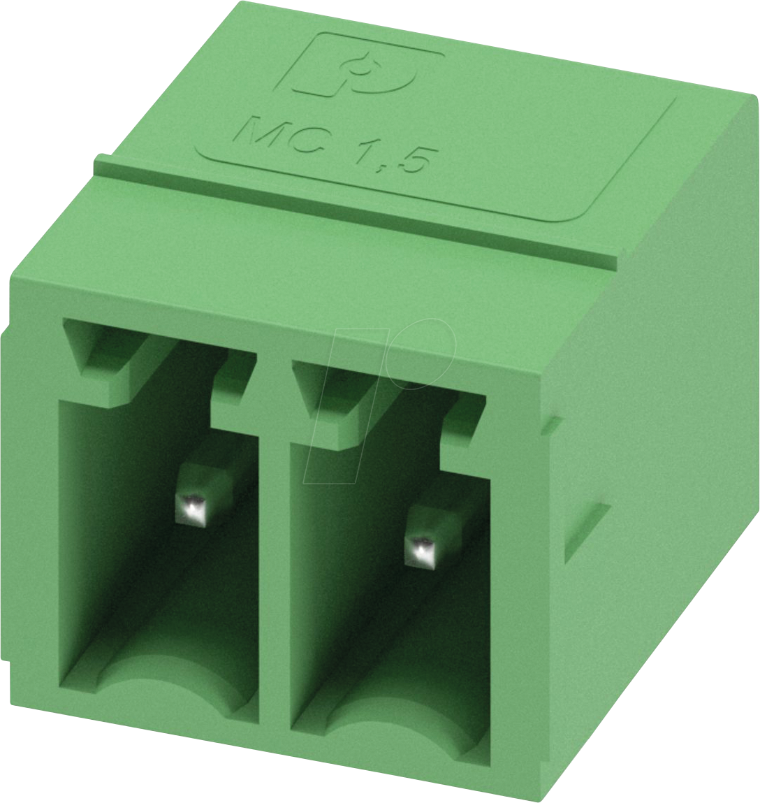 4017918113254 - MC 2 G 35 - Leiterplatten-Grundleiste RM 35 mm 2-polig
