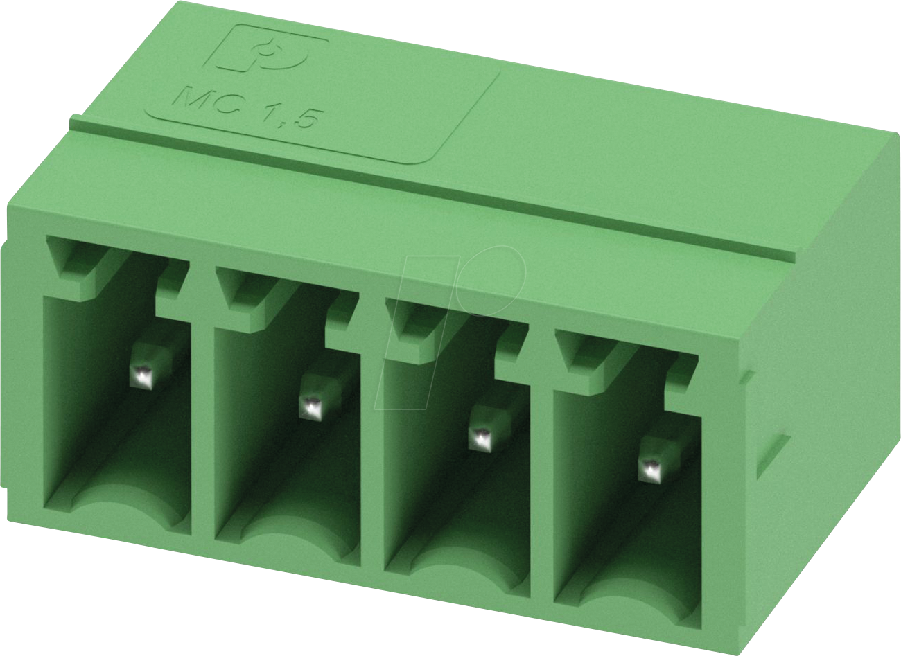 4017918113278 - MC 4 G 35 - Leiterplatten-Grundleiste RM 35 mm 4-polig