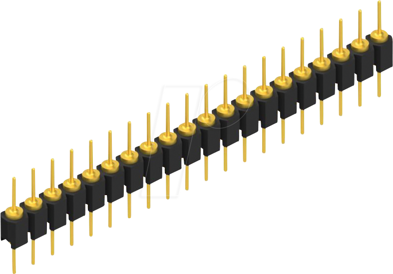 FIS MK05 20G - Stiftleiste, 1-reihig, 1 x 20 - 2,54 mm