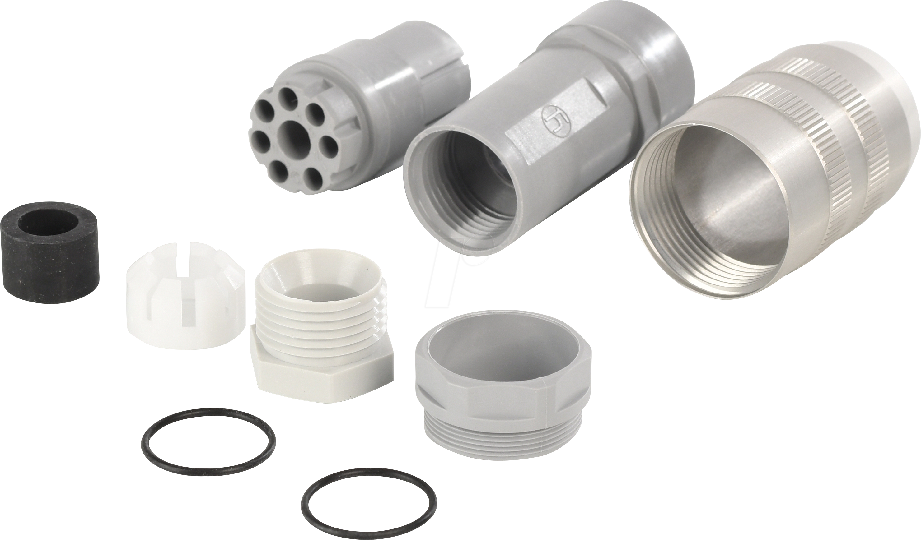 N6R EF - Leitungsstecker NR-Serie, 6+ PE polig, PG 11