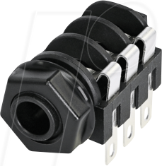 NEUTRIK NMJ3HF-S - 6.35 mm Stereo Klinkenbuchse, nicht schaltbar