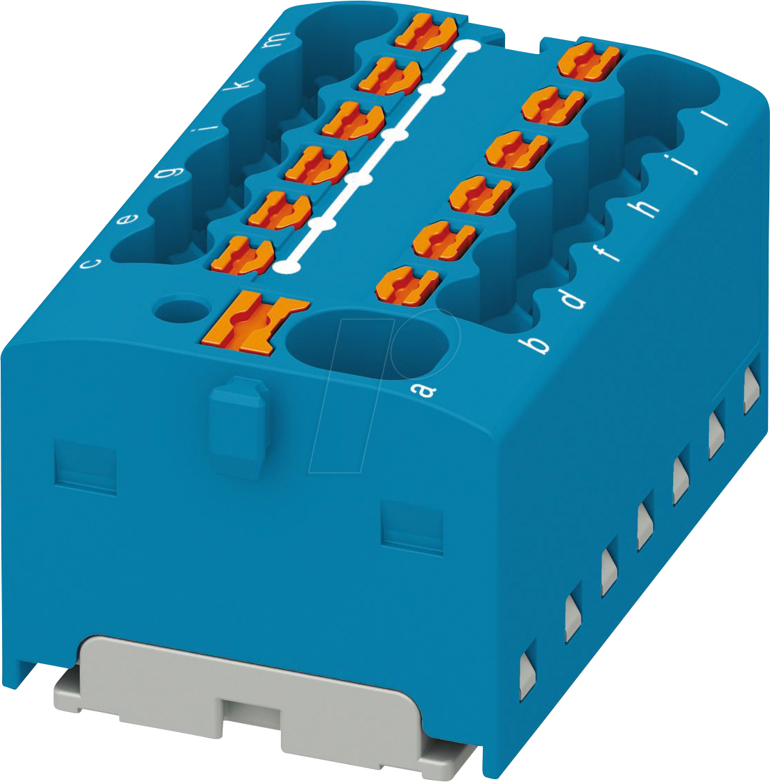4055626668871 - PHOE 1046962 - Verteilerblock PTFIX 4 12x15 blau 4055626668871 - PHOE 1046962 - Verteilerblock PTFIX 4 12x15 blau