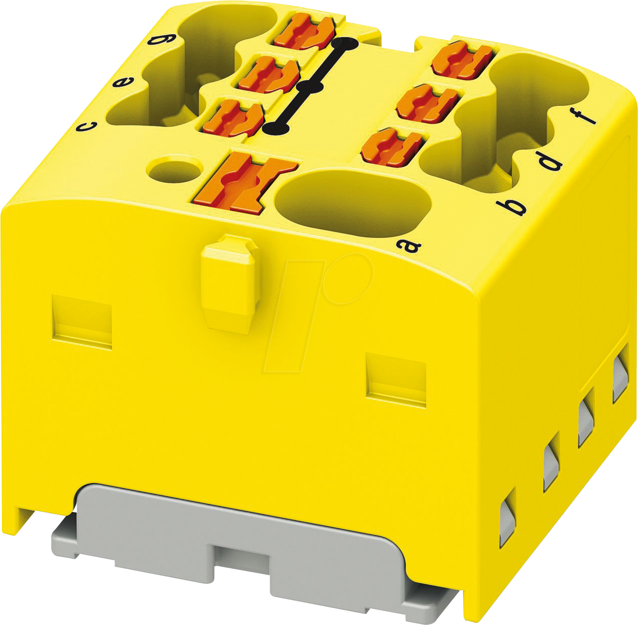 4055626665764 - PHOE 1047471 - Verteilerblock PTFIX 4 6x15 gelb 4055626665764 - PHOE 1047471 - Verteilerblock PTFIX 4 6x15 gelb