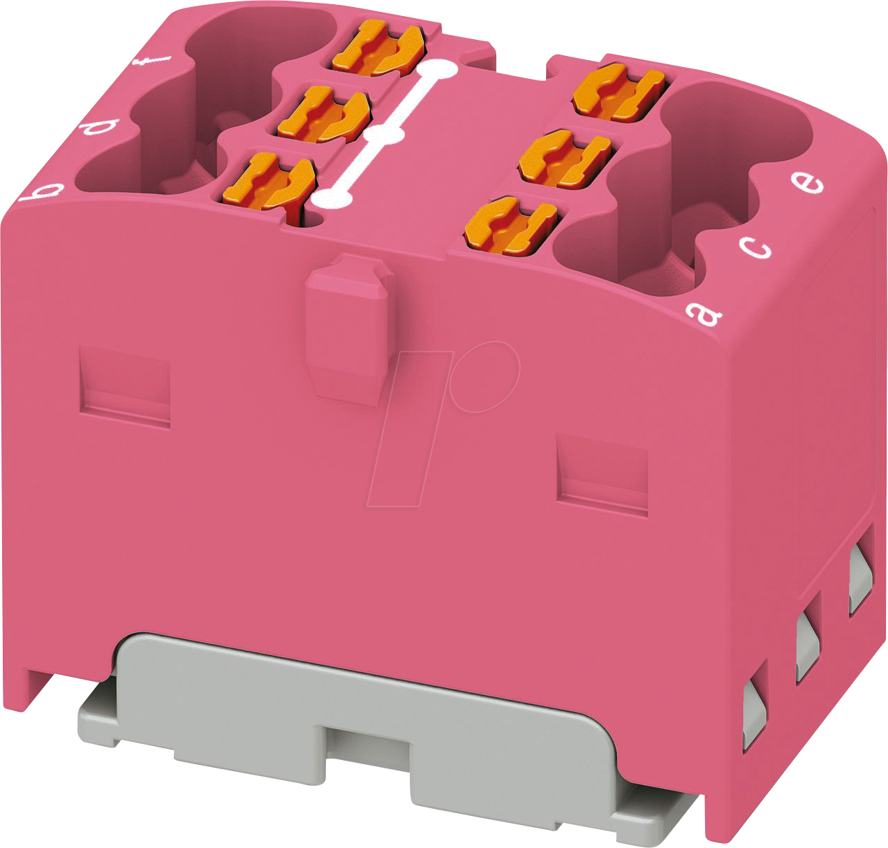 4055626432670 - PHOE 3002787 - Verteilerblock PTFIX 6X15 pink 4055626432670 - PHOE 3002787 - Verteilerblock PTFIX 6X15 pink