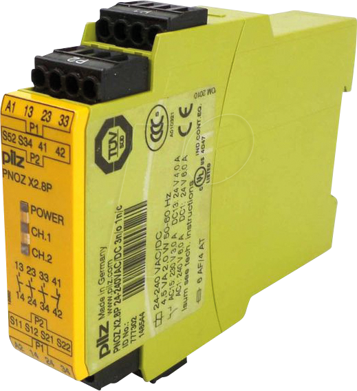 PILZ 777302 - Sicherheitsrelais 3A, 1NC, 3NO