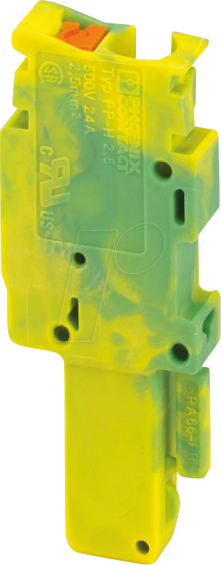 4046356366656 - Stecker PP-H 25  1 GNYE PP-H 25  1 GNYE Inhalt 50 St
