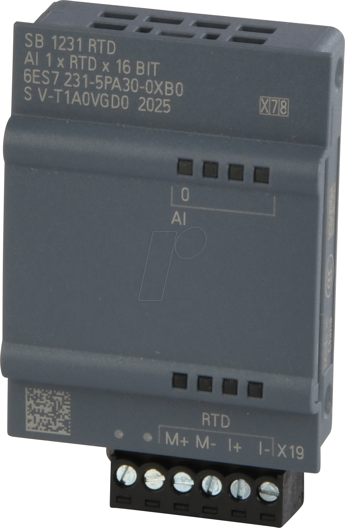 SB 1231RTD - Analogeingabe, 1 AI RTD, PT 100 und PT1000