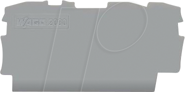 4045454711320 - 2000-1391 - Abschluss- und Zwischenplatte für 2000 grau 4045454711320 - 2000-1391 - Abschluss- und Zwischenplatte für 2000 grau