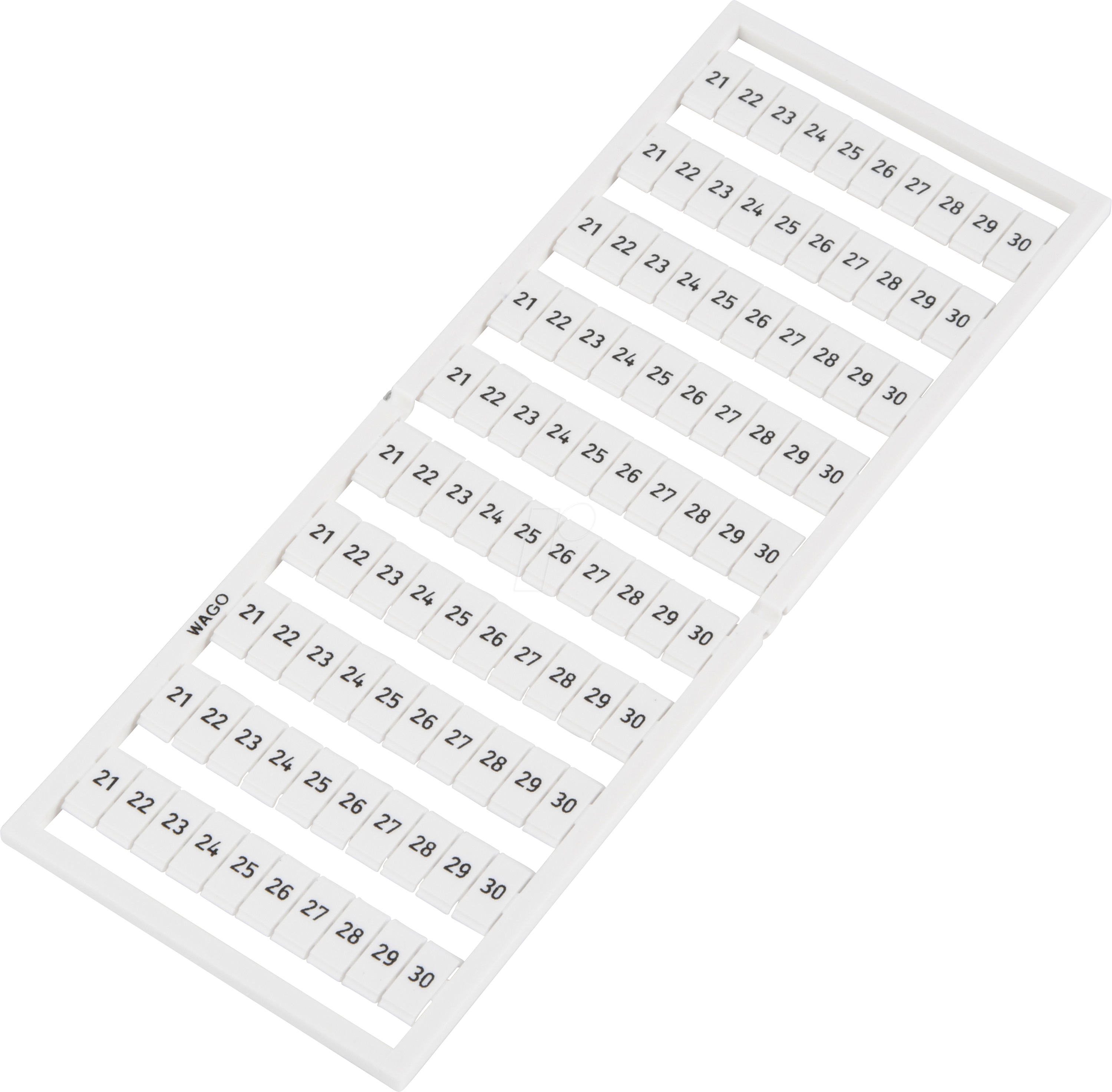4017332273022 - 209-504 - WSB-Beschriftungskarte bedruckt 21 30 (10x) weiß 4017332273022 - 209-504 - WSB-Beschriftungskarte bedruckt 21 30 (10x) weiß