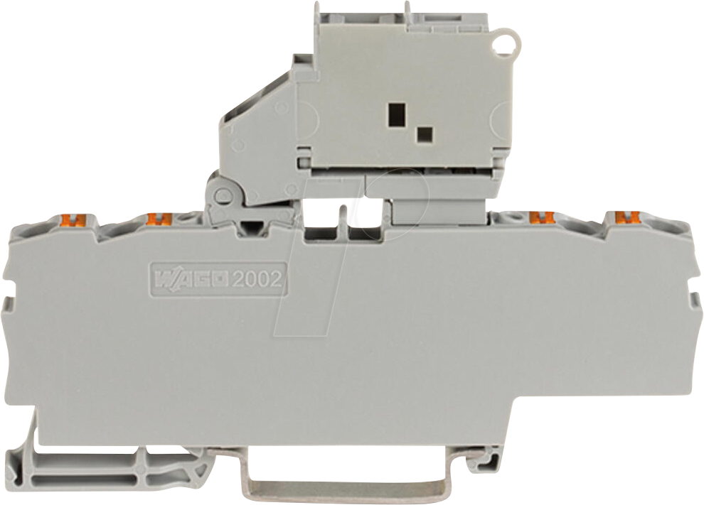 WAGO 2202-1811 - Sicherungsklemme grau 4-Leiter 2,5 mm²