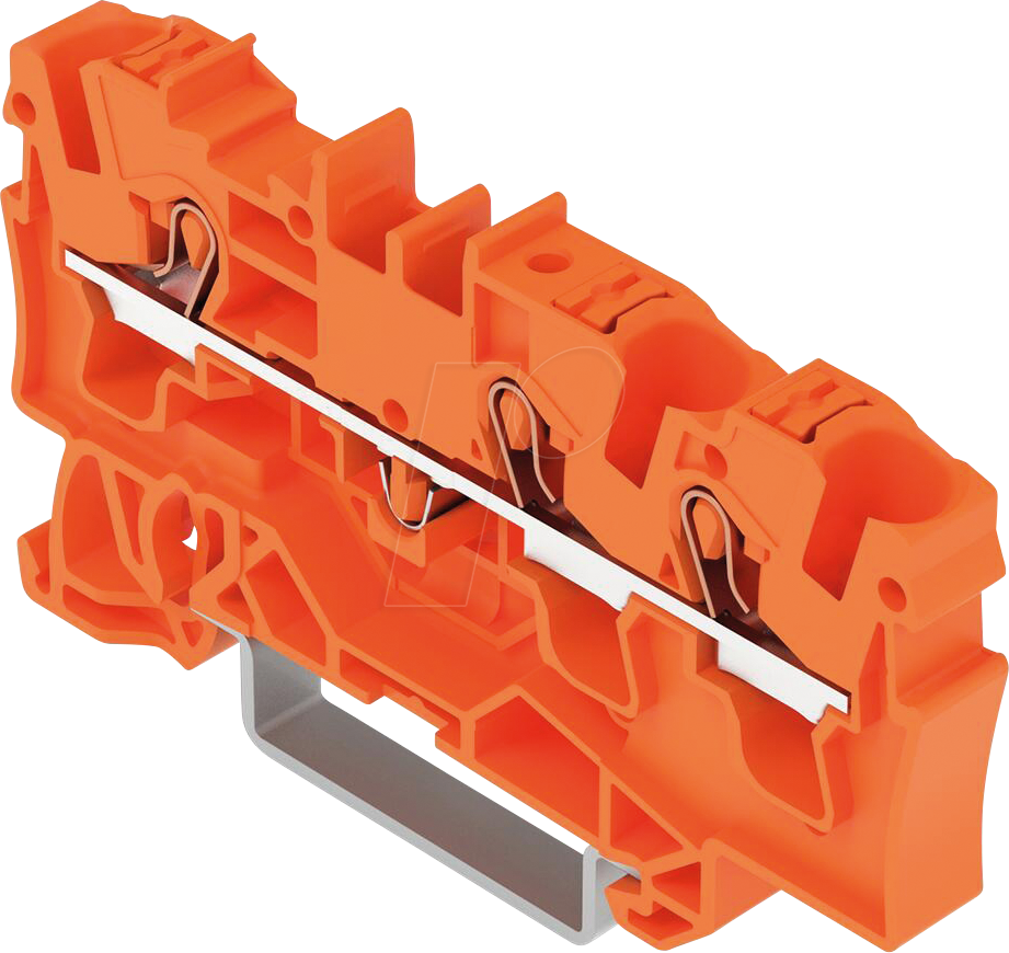 4066966268072 - 2204-1302 - 3-Leiter-Durchgangsklemme mit Drücker 4 mm² orange 4066966268072 - 2204-1302 - 3-Leiter-Durchgangsklemme mit Drücker 4 mm² orange