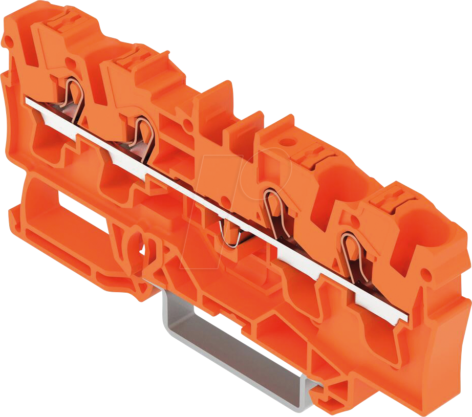4066966268447 - 2204-1402 - 4-Leiter-Durchgangsklemme mit Drücker 4 mm² orange 4066966268447 - 2204-1402 - 4-Leiter-Durchgangsklemme mit Drücker 4 mm² orange