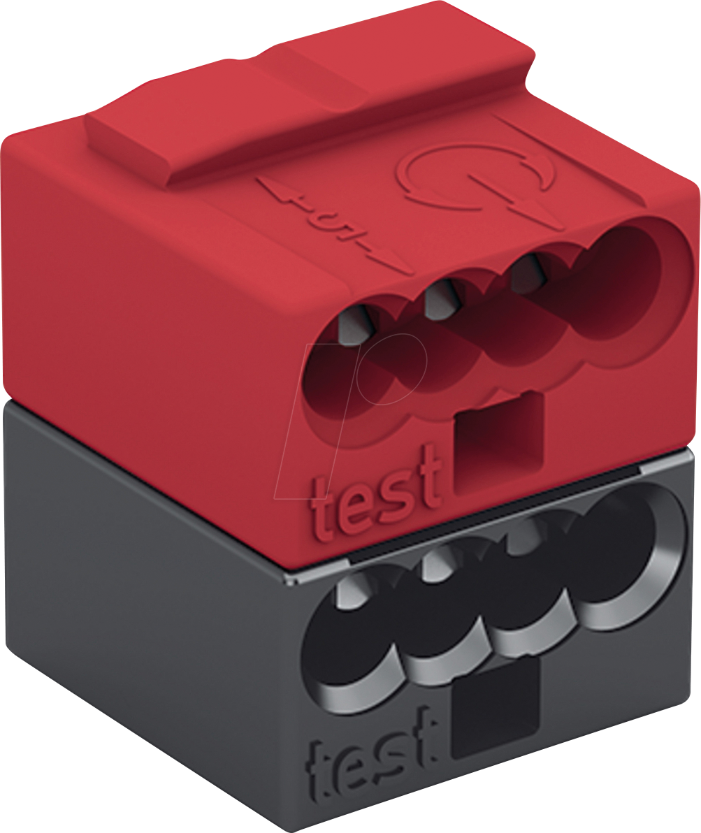 4055143962315 - WAGO 243-211 4-Leiter-BuchsenklemmePUSH WIRE Ø 08 mmdunkelgrau rot (Inhalt 50 Stück) 4055143962315 - WAGO 243-211 4-Leiter-BuchsenklemmePUSH WIRE Ø 08 mmdunkelgrau rot (Inhalt 50 Stück)