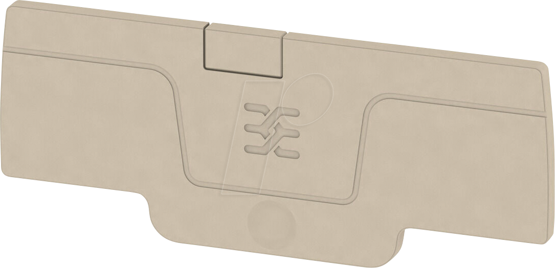 AEP 4C 1.5 - A-Reihe, Abschlussplatte, AEP 4C 1.5, beige