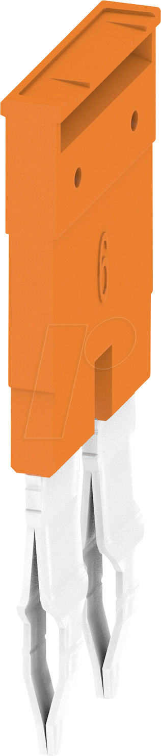 ZQV 6N/2 - Querverbinder A-Serie, RM: 8,0 mm, 2-polig