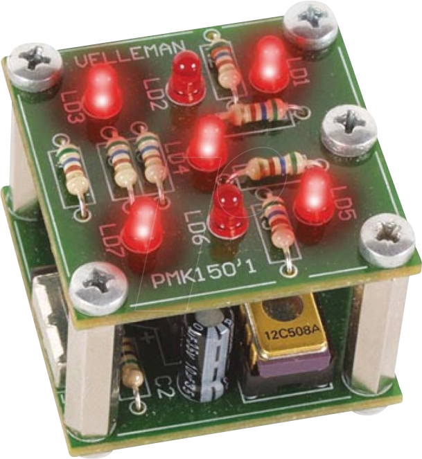 5410329725969 - WHA WSG150 - Lötbausatz Elektronischer Würfel Schüttelwürfel 5410329725969 - WHA WSG150 - Lötbausatz Elektronischer Würfel Schüttelwürfel