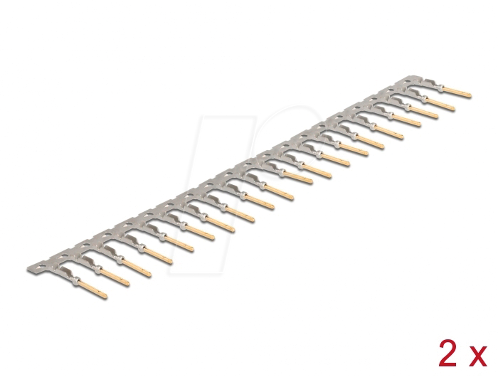 4043619667321 - Crimp-Kontakte für D-Sub hd Crimp Stecker 40 Stück (66732) - Delock