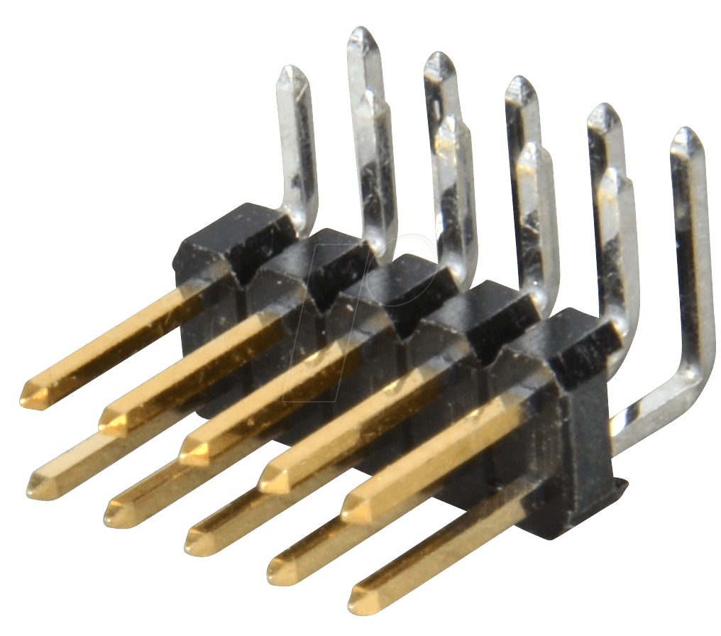 MPE 0882010 Pin headers 2.54 mm, 2X05, angled at reichelt elektronik