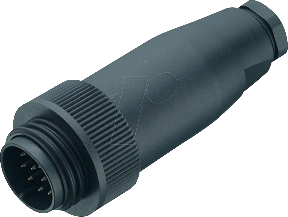 B 99 0717 00 13 - Kabelstecker RD30, Serie 694, 12 + PE, ungeschirmt, löten, IP65