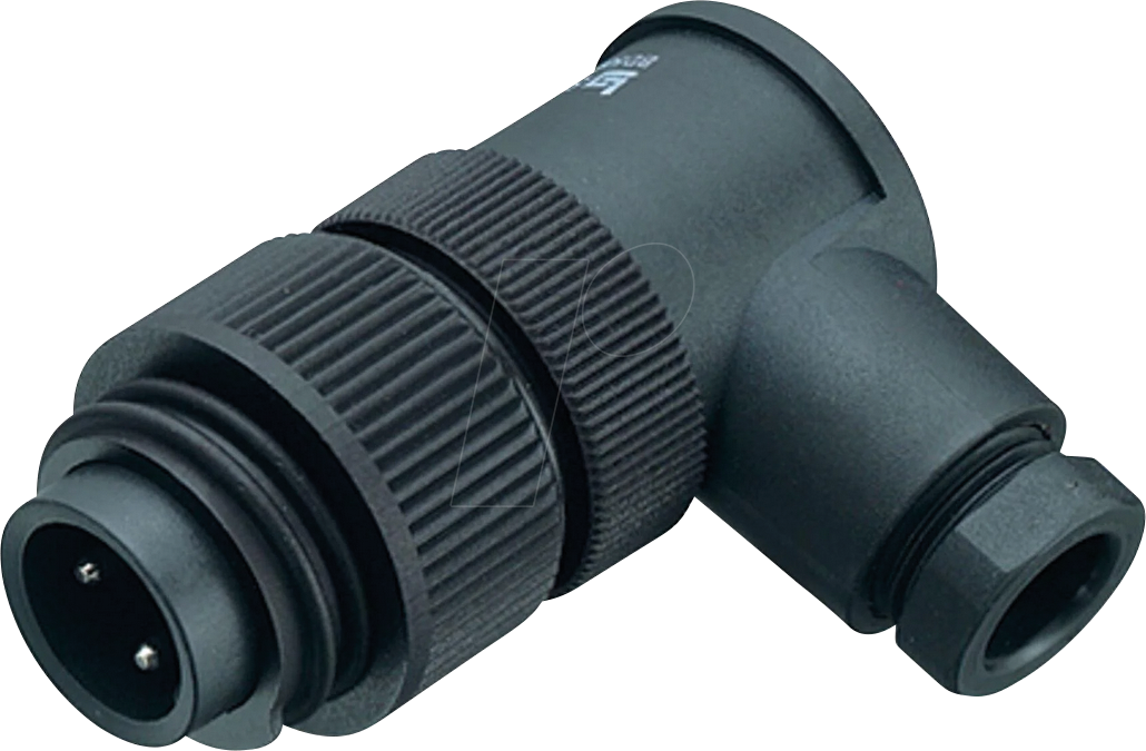 B 99 4221 70 04 - Winkelstecker RD24, Serie 693, 3 + PE, IP67, UL, ESTI+, VDE, PG