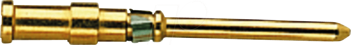 HAN 09150006122 - Kontakt-Stift, 1 mm², Kupfer, vergoldet