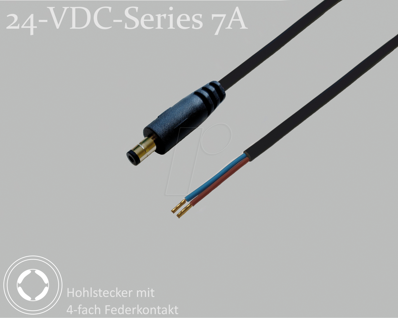 4011376756923 - 075908 - Adapterkabel Aderendhülsen 1500 mm 21 mm 24 V DC 7 A